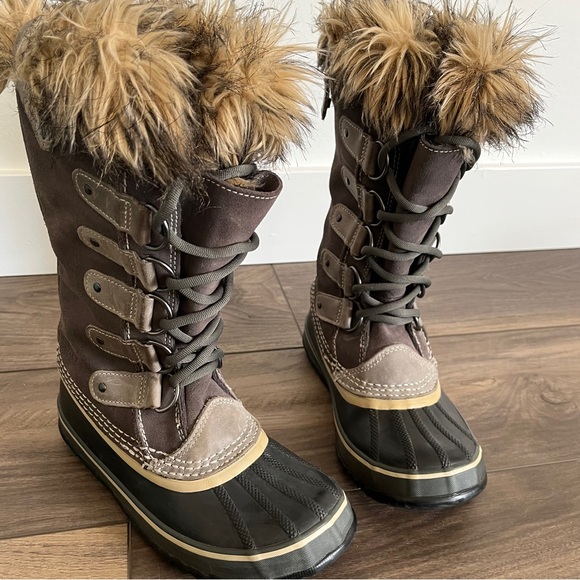 Sorel Joan Of Arctic Women’s Snow Boots Size 5, Waterproof Leather Boots - Picture 9 of 10